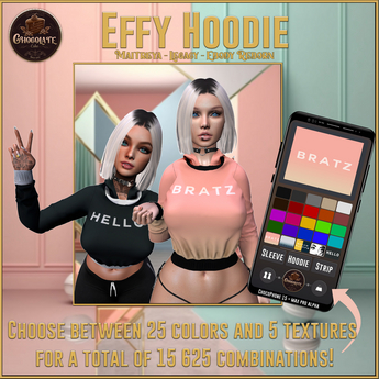 Second Life Marketplace - *-CC-* Effy Hoodie